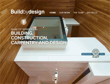 Tablet Screenshot of buildbydesign.com.au